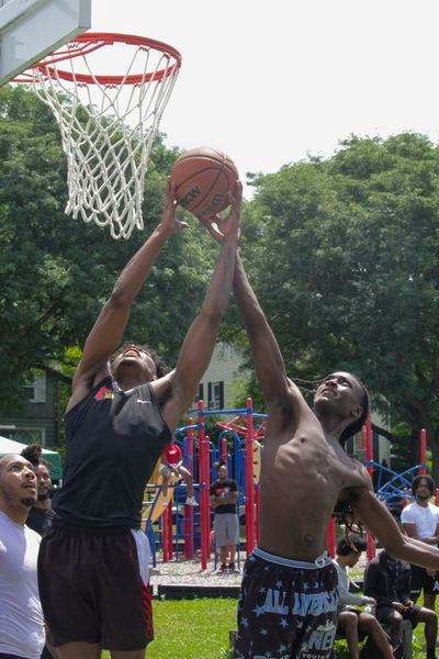Jump ball at Beast of the Blacktop